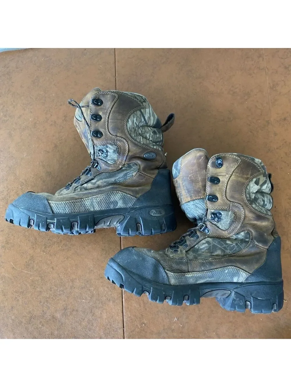 Red Wing Irish Setter Big Game Tracker 800 Gram GoreTex Camo Boots Size 11 1/2D
